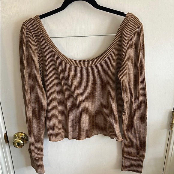 Lulus Ribbed Top size large - Picture 1 of 4